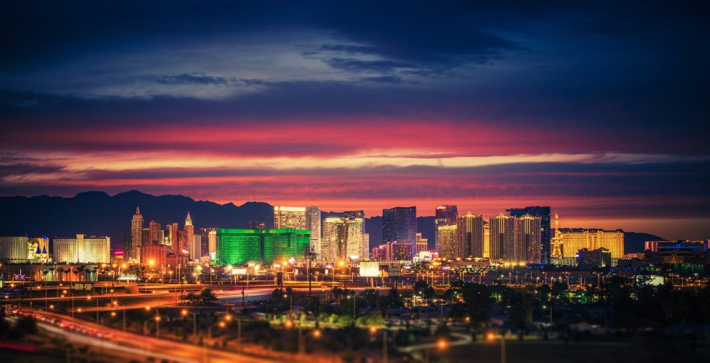 Las Vegas Skyline at Dusk